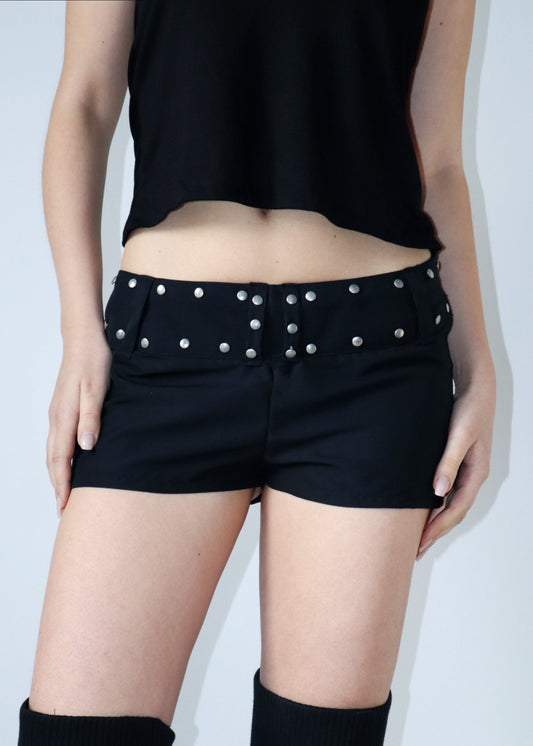 CARLA MINI SHORTS BLACK